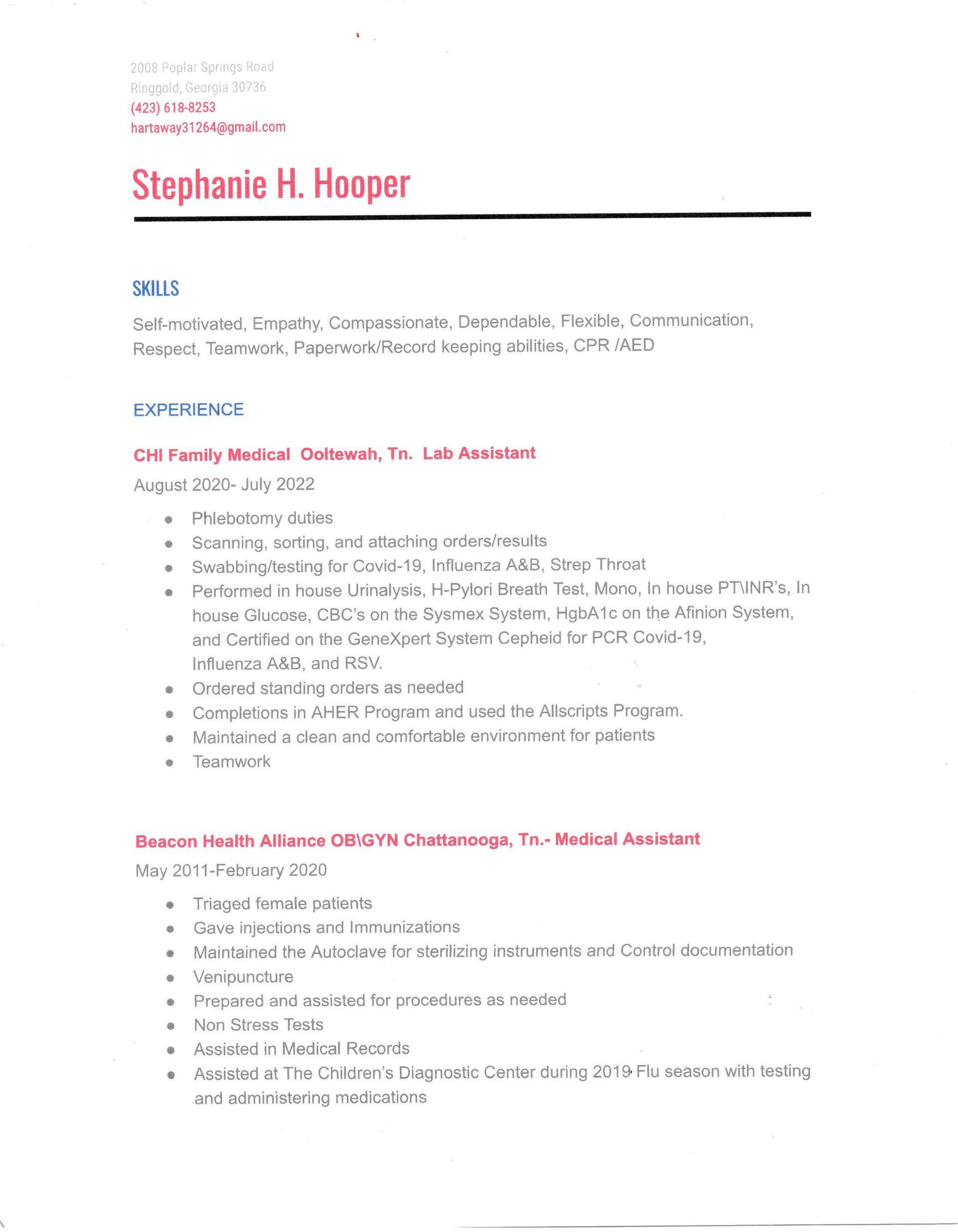 Stephanie H. Hooper