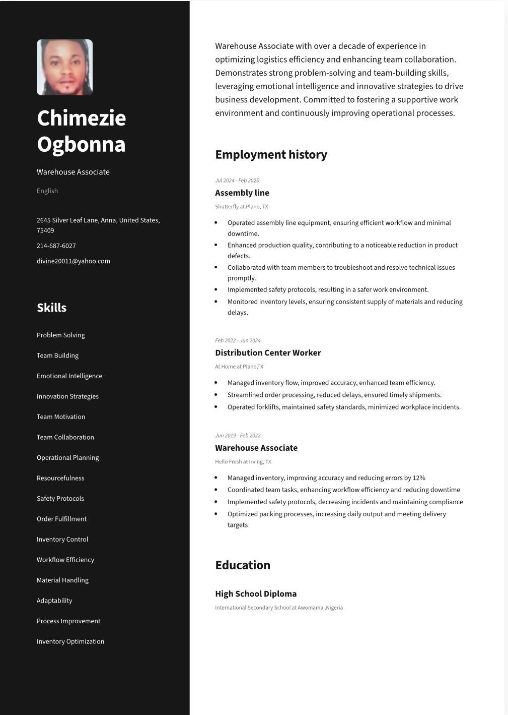 Chimezie Ogbonna