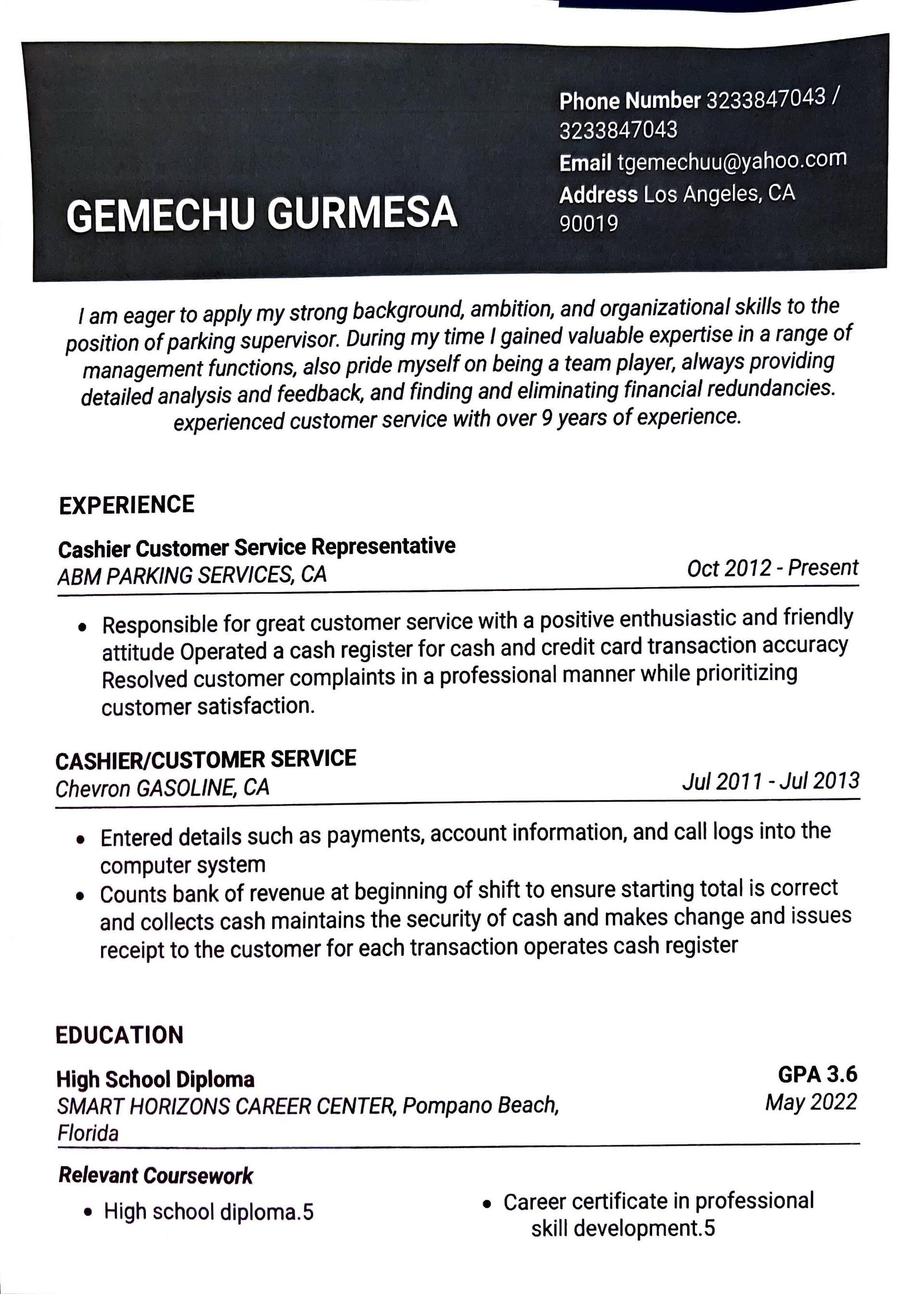 GEMECHU GURMESA