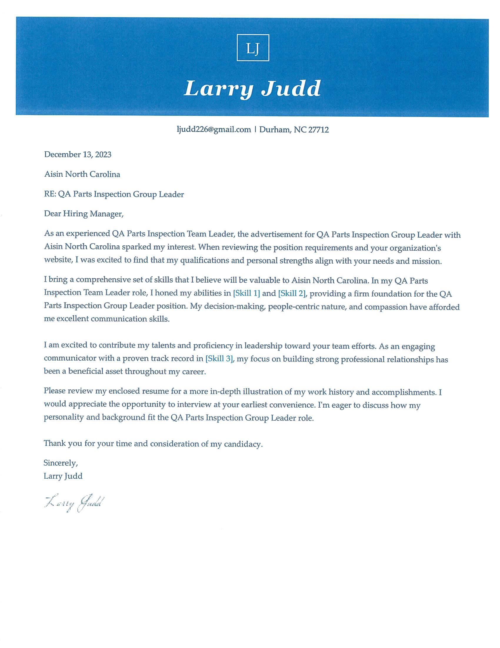 Larry Judd