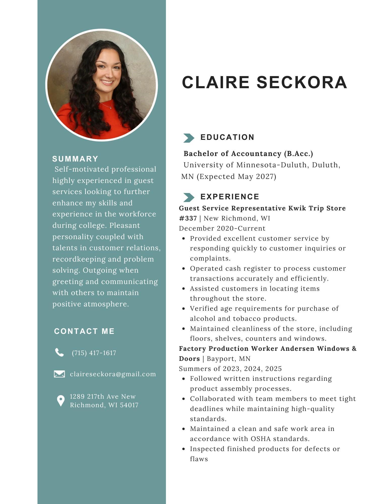 Claire Seckora