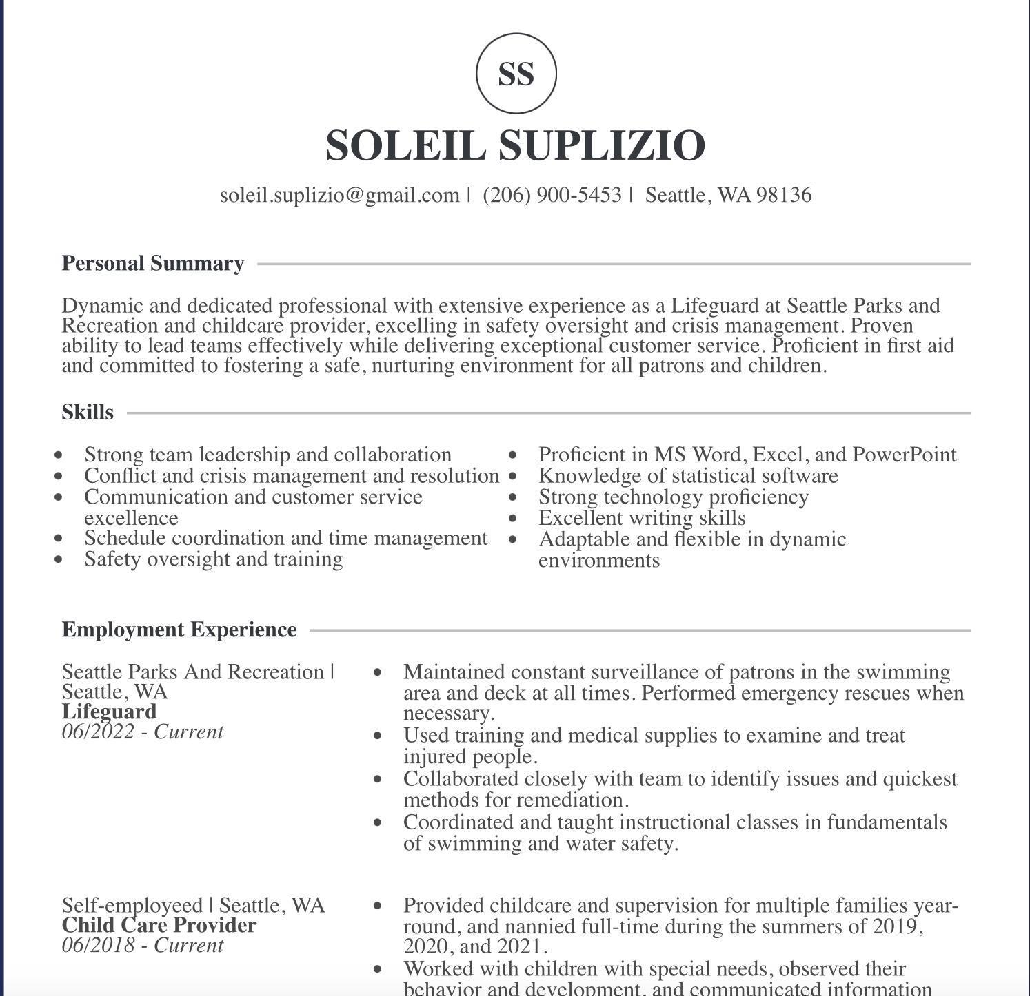 Soleil Suplizio
