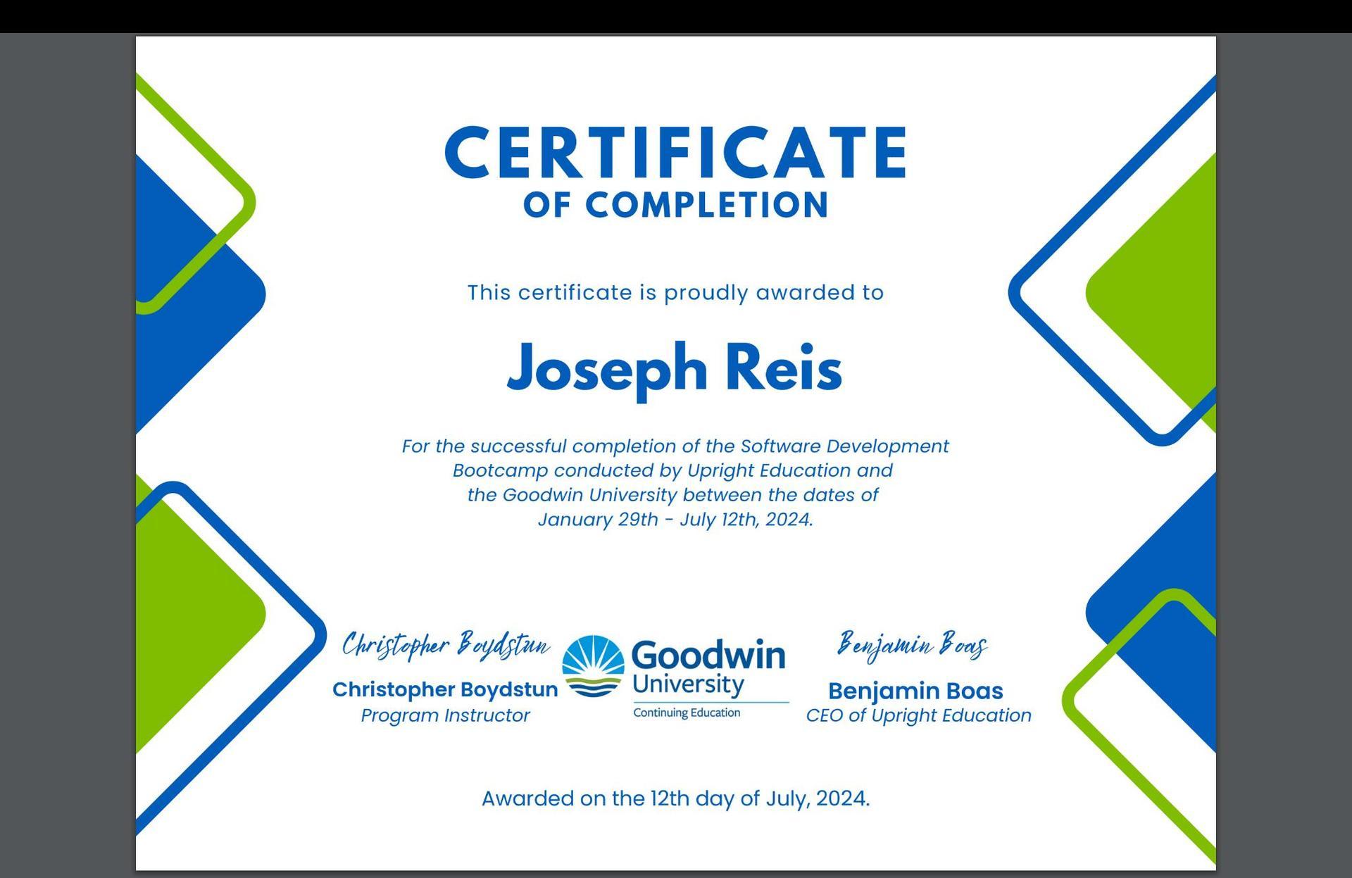 Joe Reis