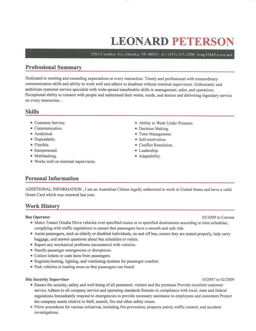LEONARD PETERSON