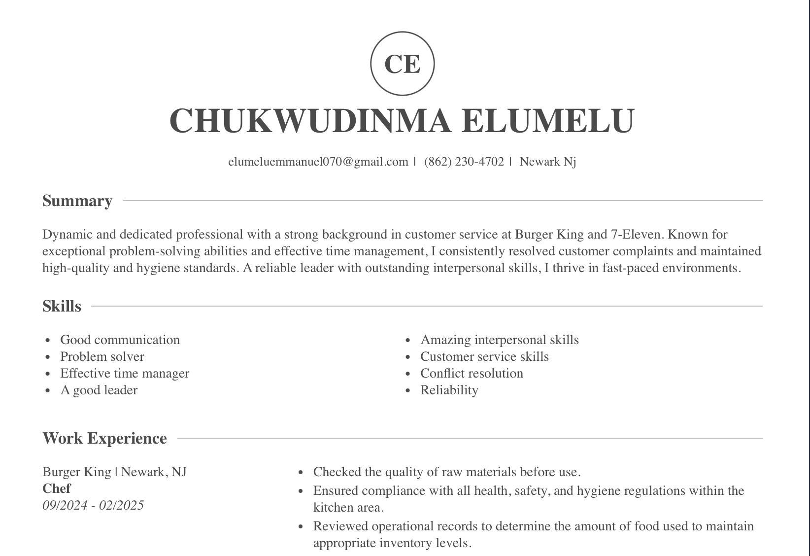 Chukwudinma Elumelu