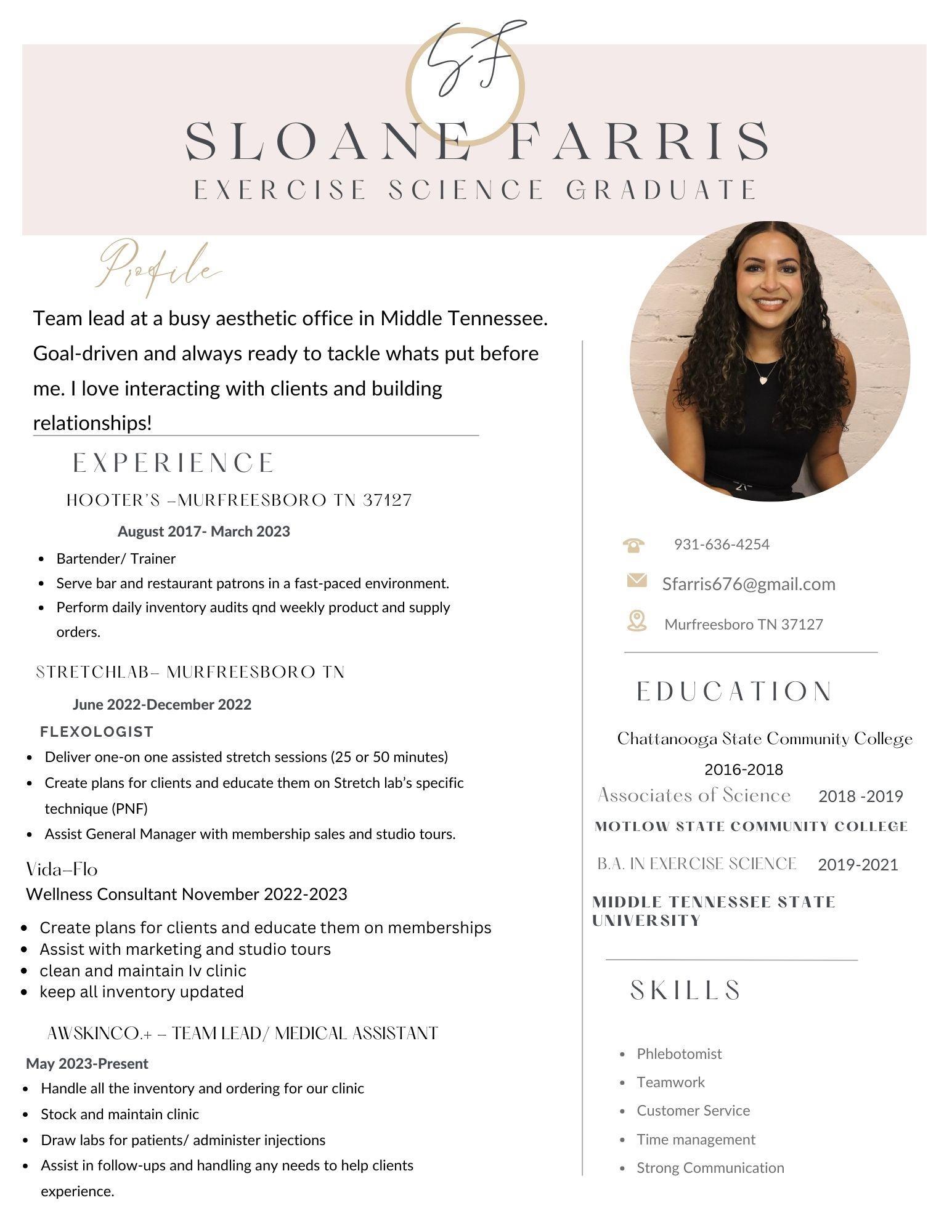 SLOANE FARRIS