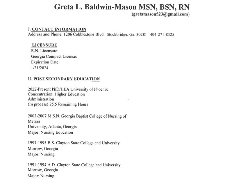 Greta Baldwin Mason