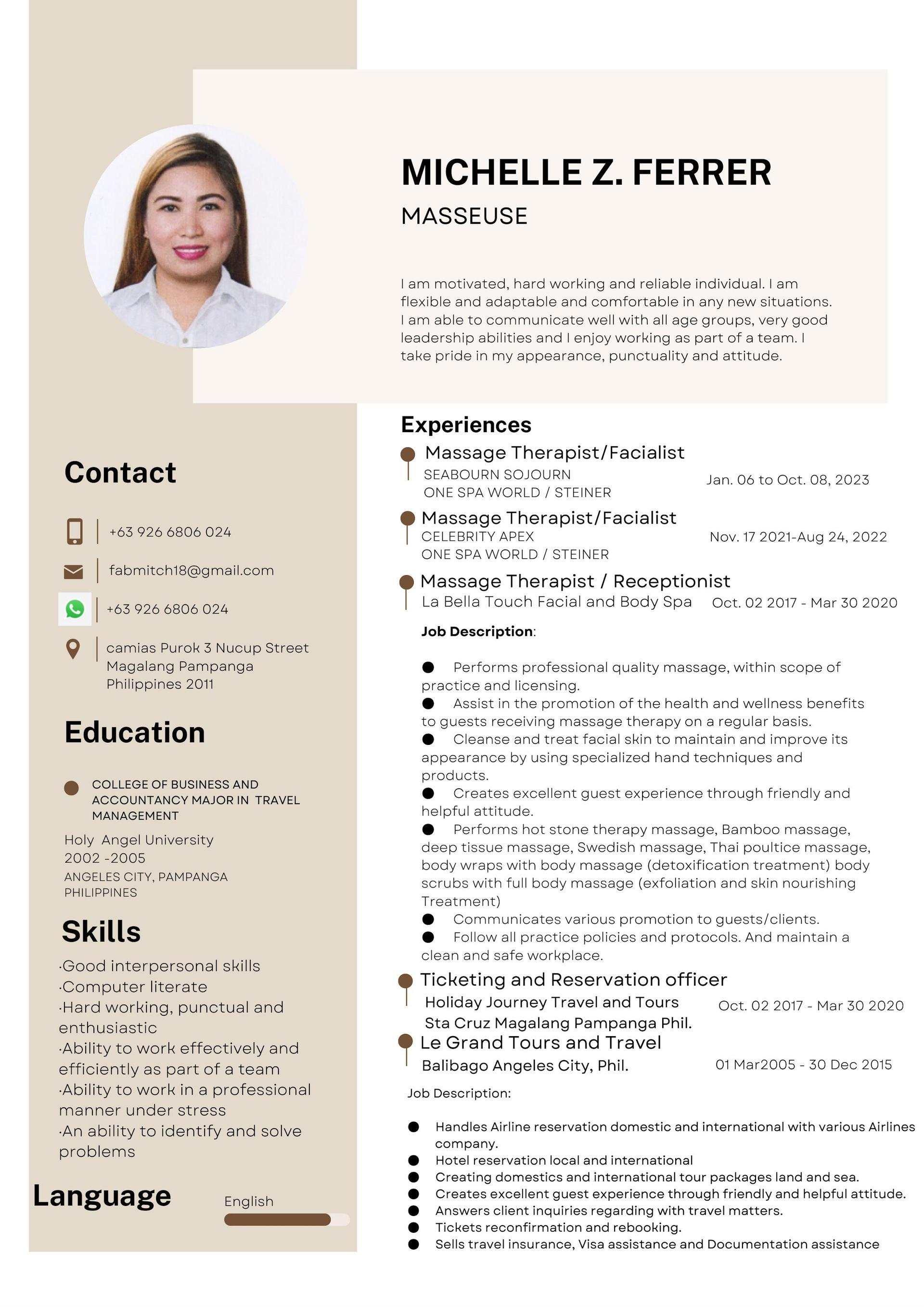 MICHELLE Z. FERRER