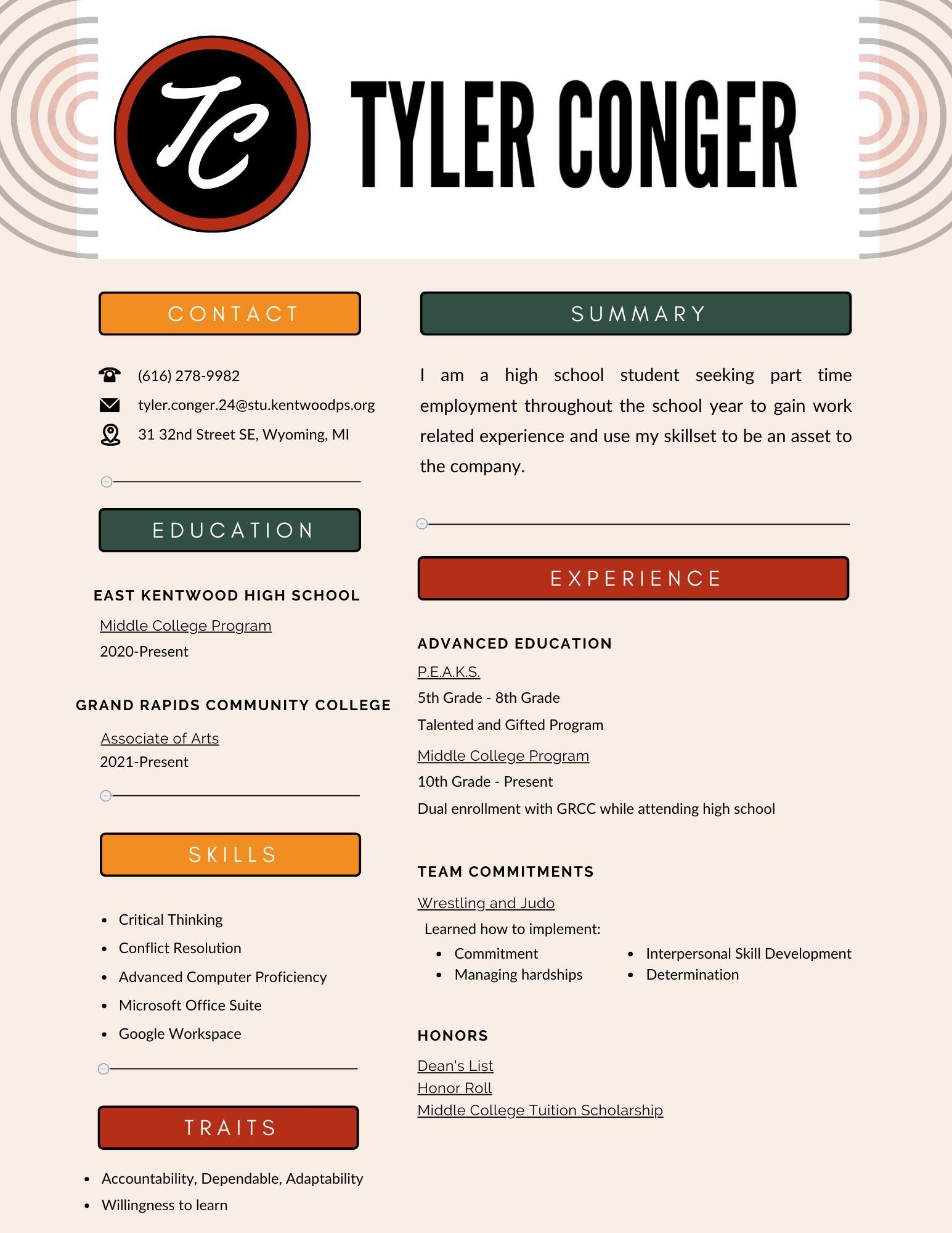 Tyler Conger