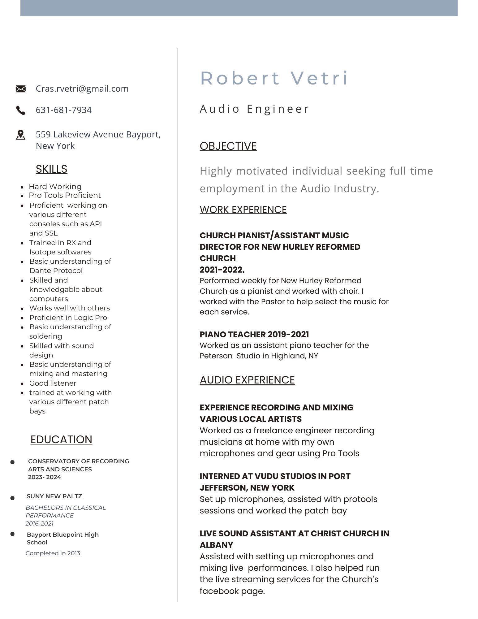 Robert Vetri