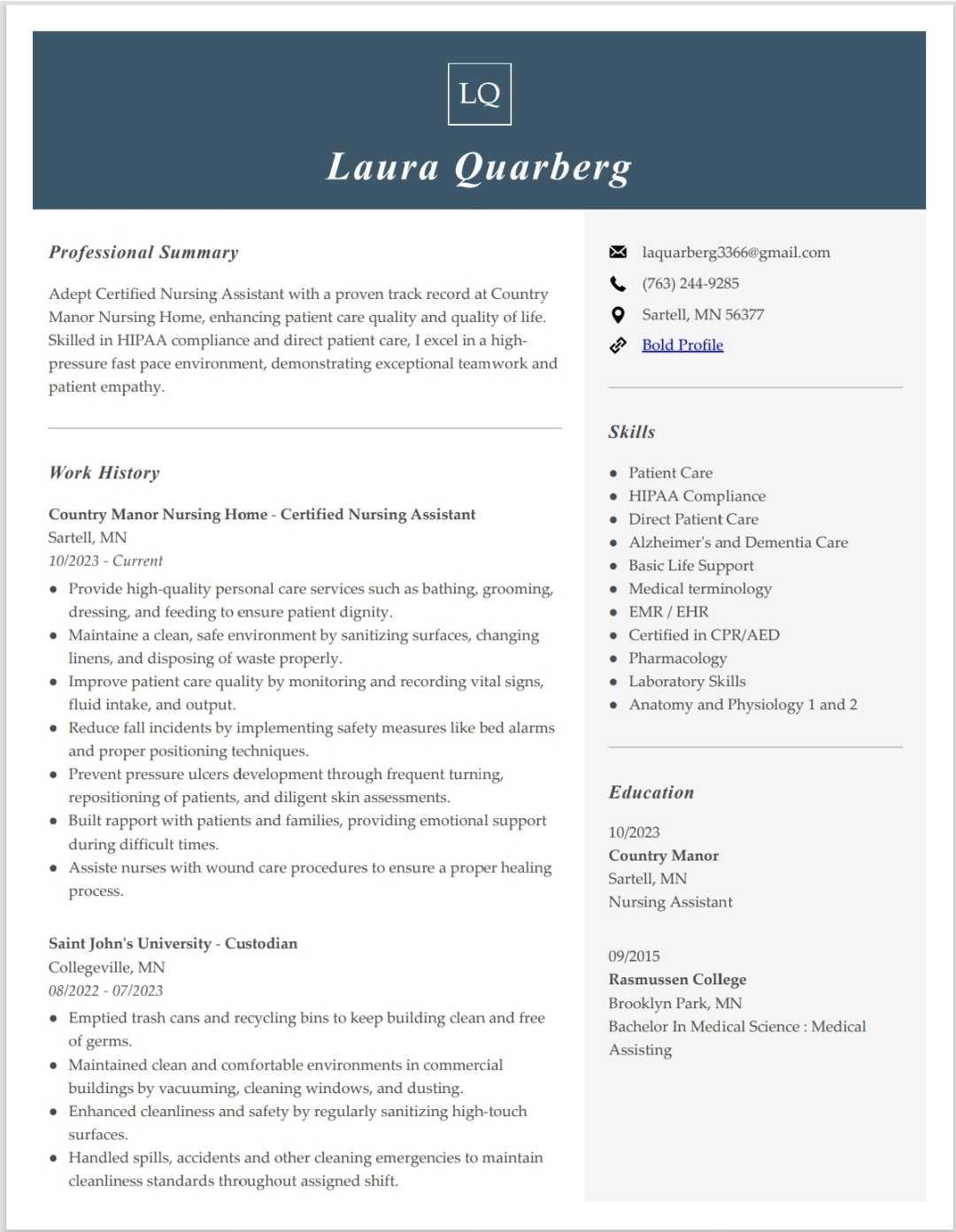 Laura Quarberg