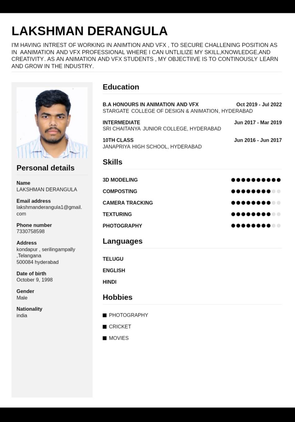 LAKSHMAN DERANGULA