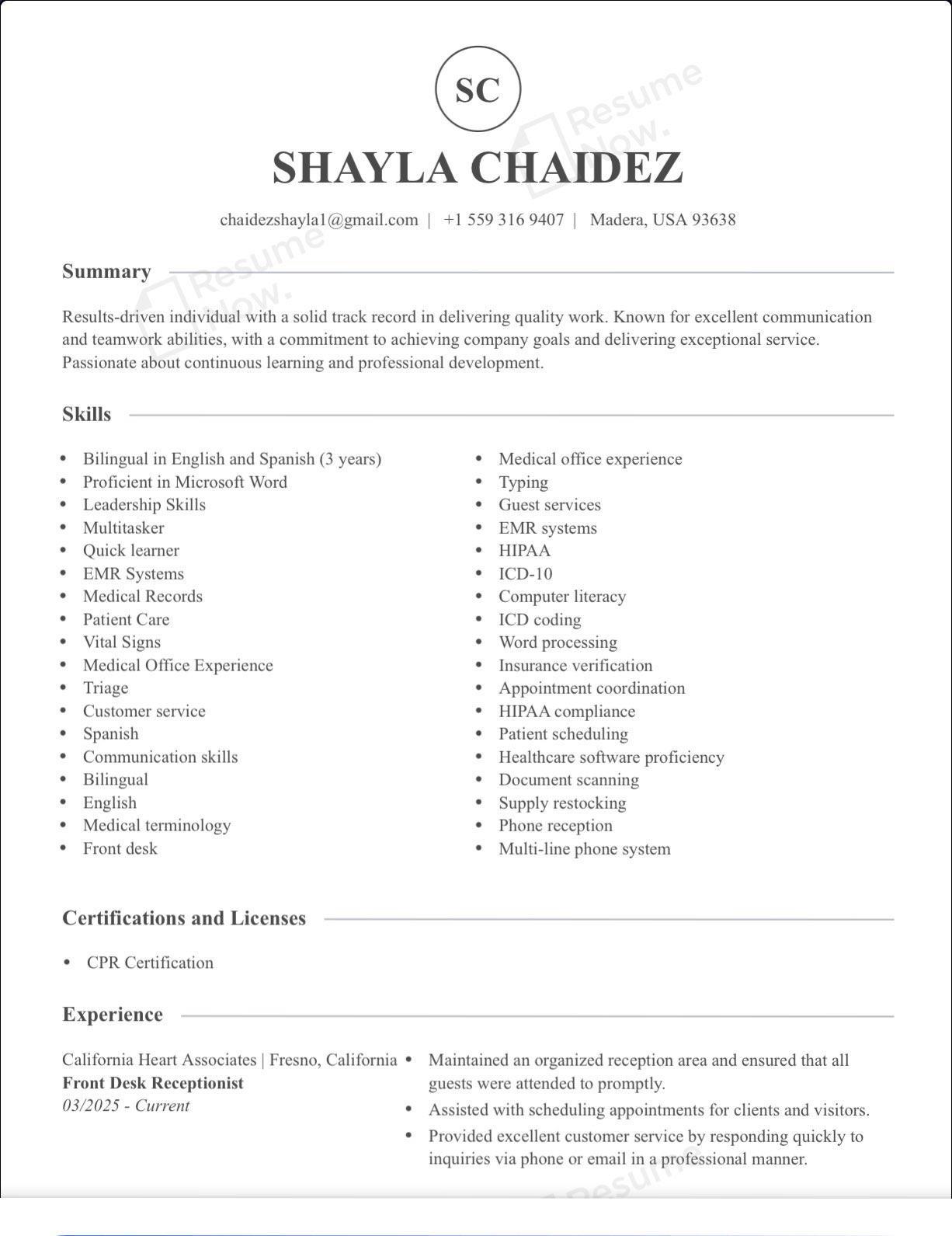 Shayla Chaidez