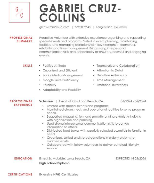 GABRIEL CRUZ-COLLINS