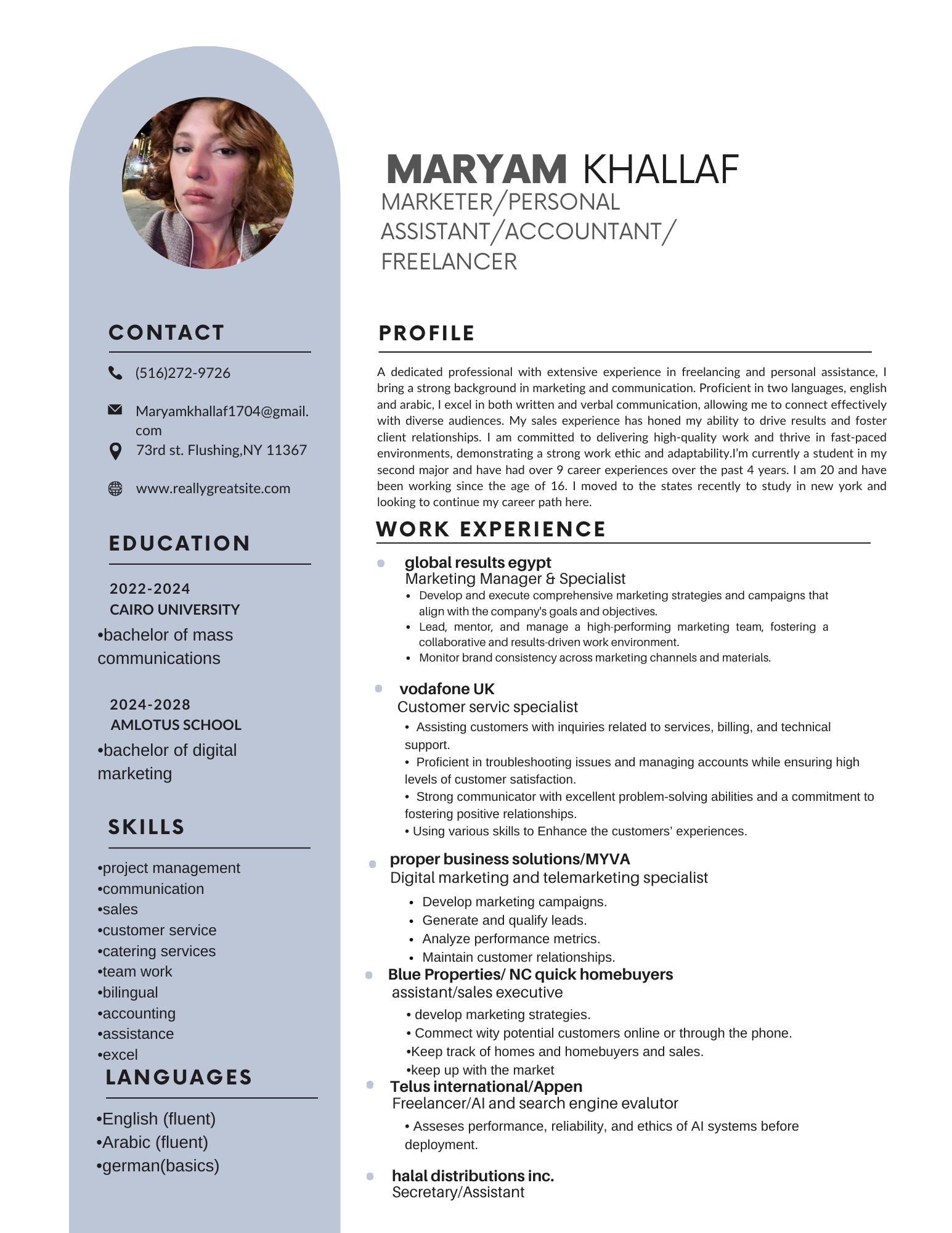 MARYAM KHALLAF